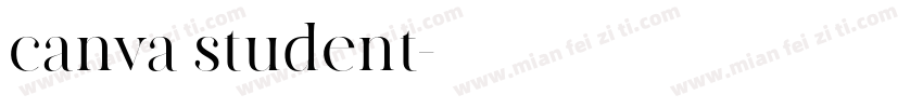 canva student字体转换